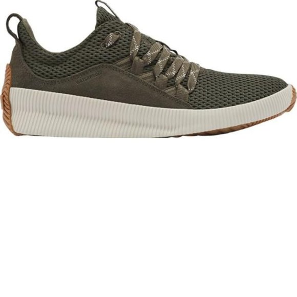 Sorel Shoes - Sorel Womens Out and About Walking Waterproof Sneakers Size 6 Olive Green